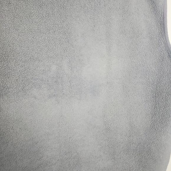 Patagonia Synchilla Men's Grey Vest with Zippered Pockets Large Navy Trim VTG - Picture 11 of 13